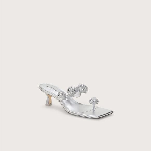 cult gaia Shoes - Cult Gaia Sarina Sandal | Silver NWT size 38